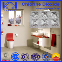 Produits de désodorisation de toilettes avec des agents de dioxyde de chlore